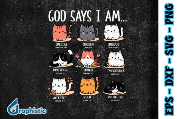 Download God Says I Am Cat Mom Ever SVG - Mom ever svg Collection