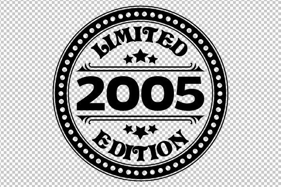 Download Limited Edition 2005 SVG EPS PNG - 2005 Collection