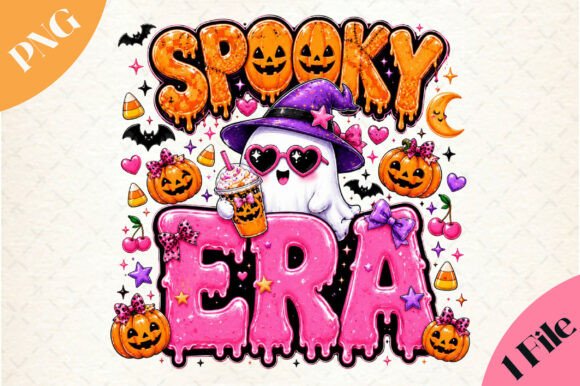 Download Spooky Era PNG, Cute Halloween Ghost - Era Collection