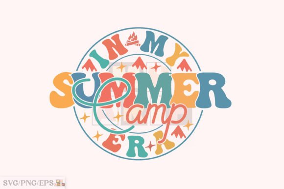 Download In My Summer Camp Era SVG T-shirt Design - Premium Resources