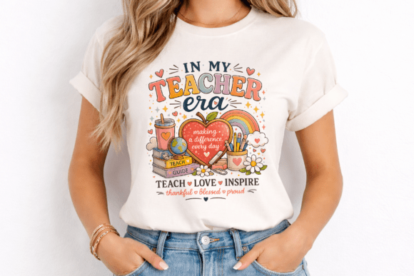Download In My Teacher Era T Shirt PNG - Era Collection